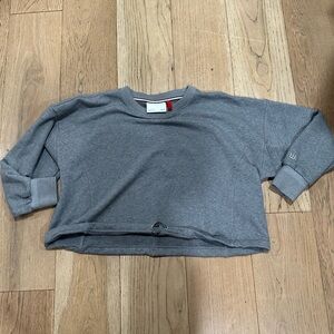 WILSON cropped crew neck